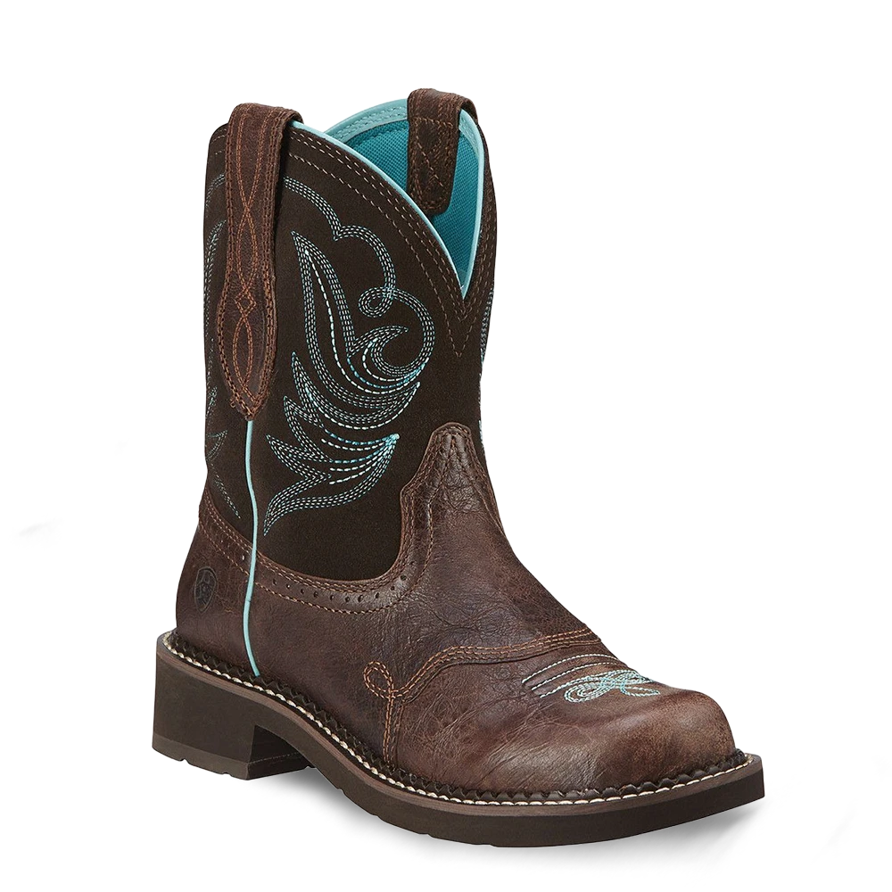 Ariat Ladies Fatbaby Heritage Dapper Royal Choc Short Boots 10016238 Ariat Ladies Fatbaby Heritage Dapper Royal Choc Short Boots 10016238 -Ariat Shop 10016238