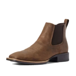 Ariat® Men's Booker Ultra Distressed Tan Square Toe Boots 10031452 -Ariat Shop 10031452a