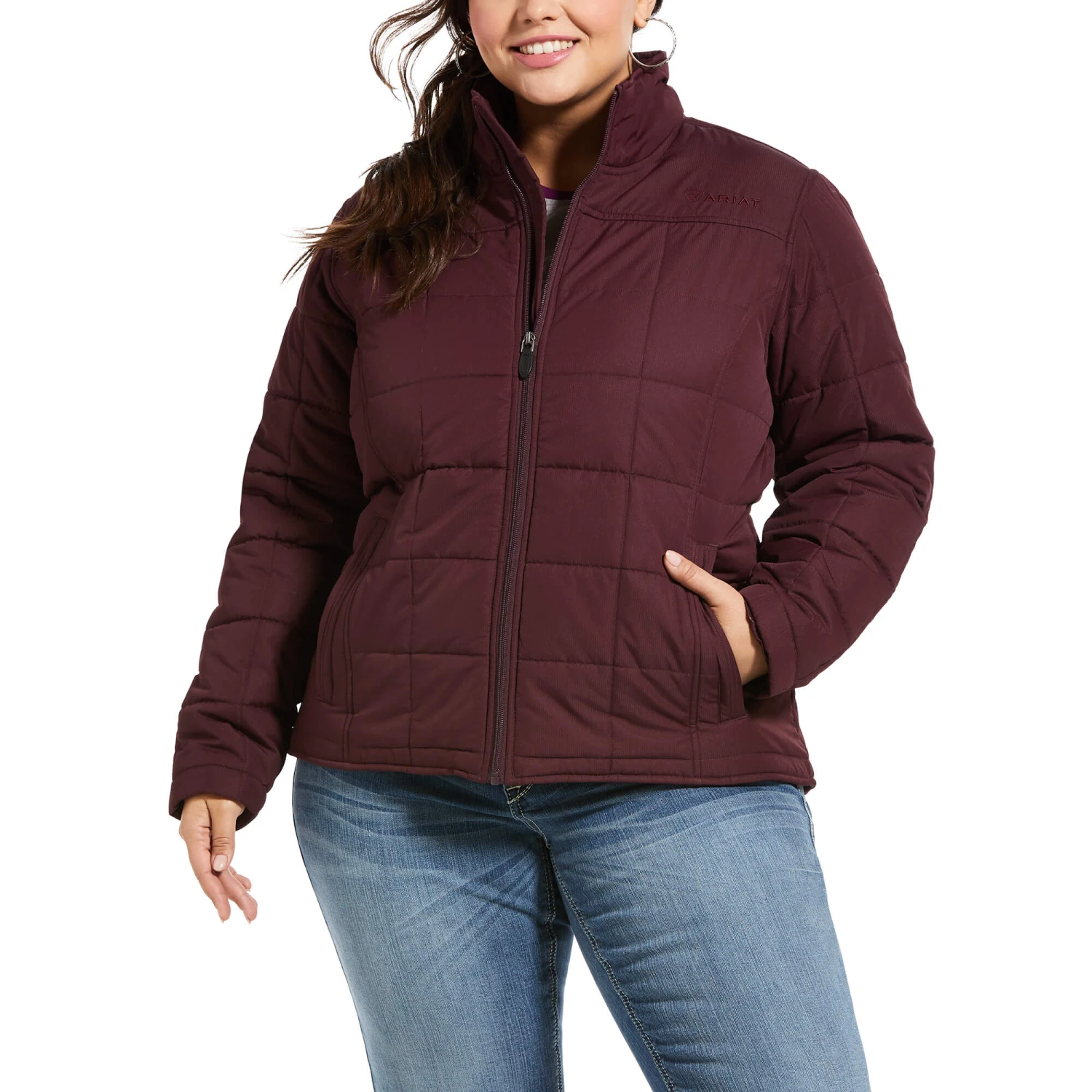 Ariat Ladies REAL Crius Winetasting Concealed Carry Jacket 10037466 Ariat Ladies REAL Crius Winetasting Concealed Carry Jacket 10037466 -Ariat Shop 10032983 front plus