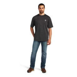 Ariat® Men's Charger Vertical Flag Graphic Charcoal T-Shirt 10040632 3 Ariat® Men's Charger Vertical Flag Graphic Charcoal T-Shirt 10040632 -Ariat Shop 10040632 full 06f7715a 85c8 4cf7 874e 10f0f0edf70d