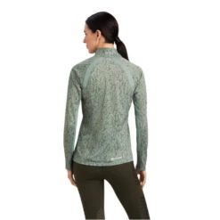 Ariat® Ladies Sunstopper 2.0 Hedge Green Doodle Horse Shirt 10041191 2 Ariat® Ladies Sunstopper 2.0 Hedge Green Doodle Horse Shirt 10041191 -Ariat Shop 10041191c