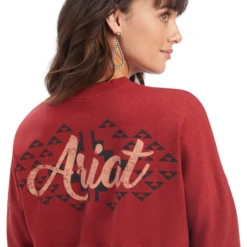 Ariat® Ladies Heather Red R.E.A.L.™ Graphic T-Shirt 10041335 -Ariat Shop 10041335b