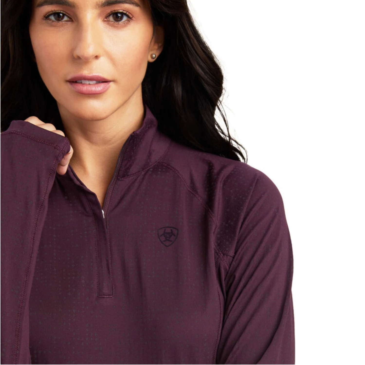 Ariat® Ladies Lumina Lowell Mulberry Red Long Sleeve Shirt 10041344 Ariat® Ladies Lumina Lowell Mulberry Red Long Sleeve Shirt 10041344 -Ariat Shop 10041344c