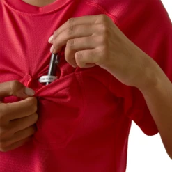 Ariat® Ladies Rebar Heat Fighter Teaberry Pink T-Shirt 10043844 -Ariat Shop 10043844e