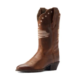 Ariat® Ladies Heritage Liberty Stretch Fit Sassy Brown Boots 10044541 -Ariat Shop 10044541a