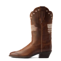 Ariat® Ladies Heritage Liberty Stretch Fit Sassy Brown Boots 10044541 -Ariat Shop 10044541b