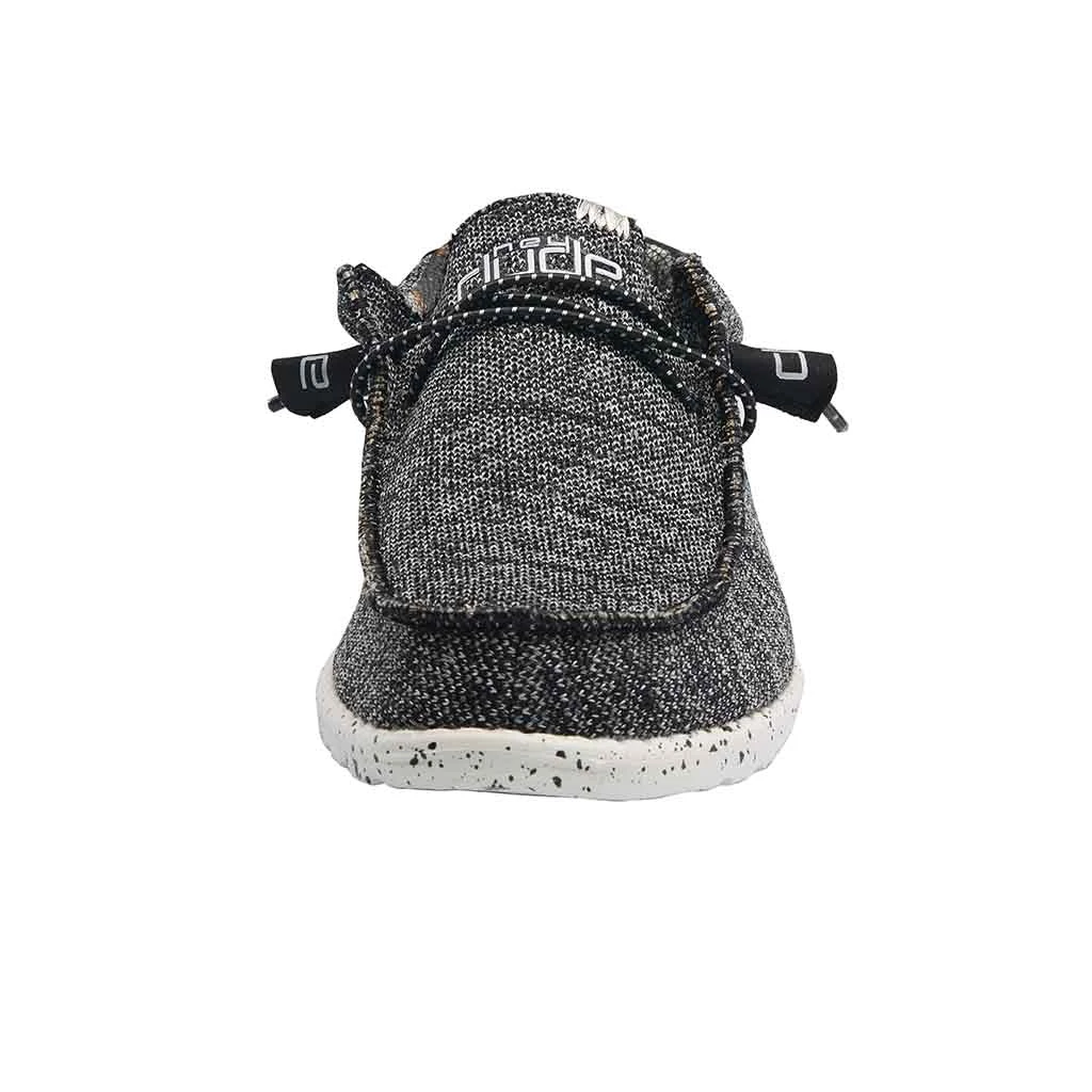 Hey Dude Men's Wally Sox Black White Shoes 110354912 Hey Dude Men's Wally Sox Black White Shoes 110354912 -Ariat Shop 110354912 5