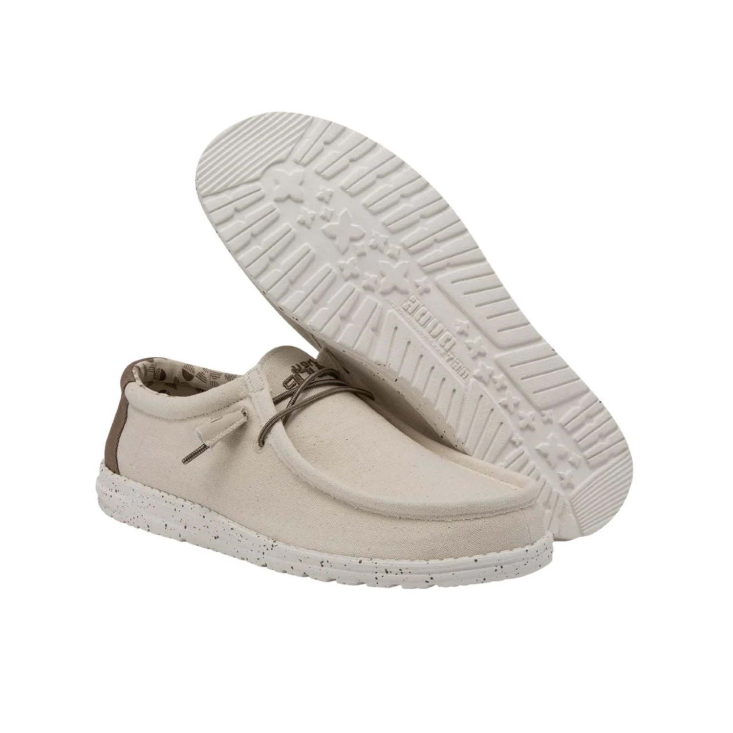 Hey Dude® Men's Wally Stretch Ivory Shoes 110380112 Hey Dude® Men's Wally Stretch Ivory Shoes 110380112 -Ariat Shop 110380112b