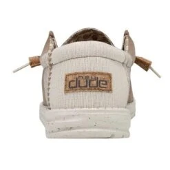 Hey Dude Men's Wally Linen Natural Clay Slip On Shoe 110793298 -Ariat Shop 110793298 4