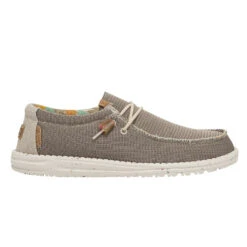 Hey Dude Men's Wally Eco Sox Desert Brown Slip On Shoes 112471581 3 Hey Dude Men's Wally Eco Sox Desert Brown Slip On Shoes 112471581 -Ariat Shop 112471581 WALLY ECO SOX DESERT BROWN LEFT 11