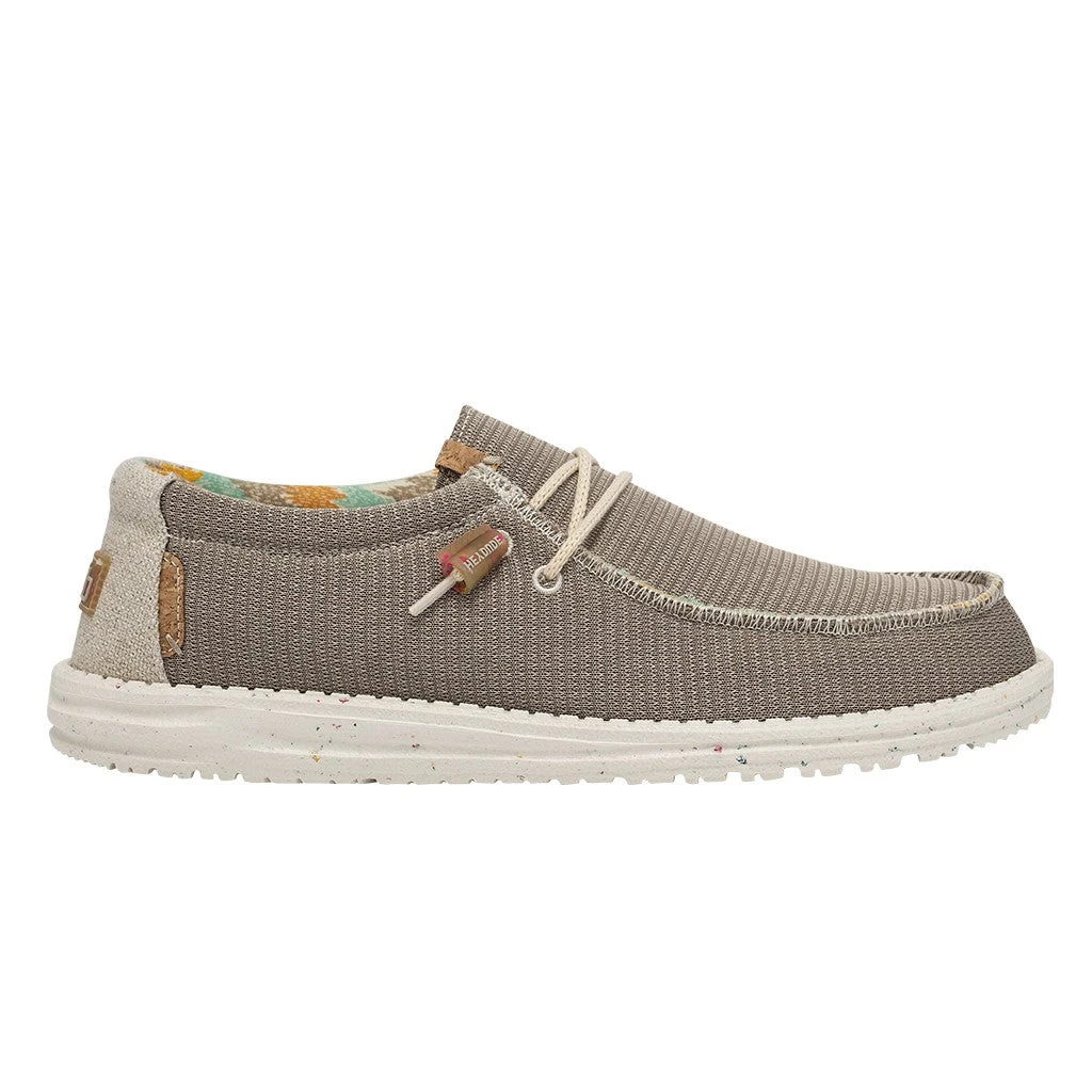 Hey Dude Men's Wally Eco Sox Desert Brown Slip On Shoes 112471581 Hey Dude Men's Wally Eco Sox Desert Brown Slip On Shoes 112471581 -Ariat Shop 112471581 WALLY ECO SOX DESERT BROWN LEFT 11
