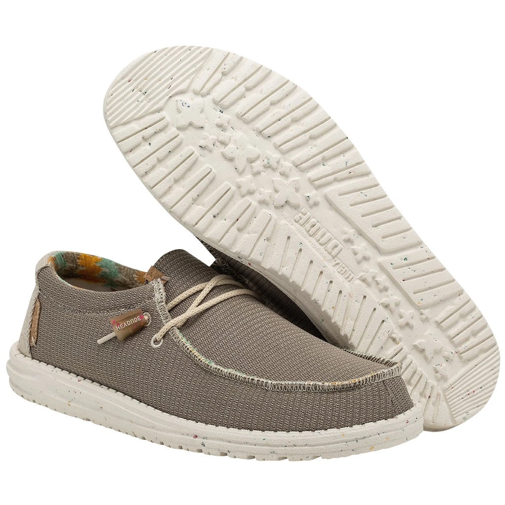 Hey Dude Men's Wally Eco Sox Desert Brown Slip On Shoes 112471581 Hey Dude Men's Wally Eco Sox Desert Brown Slip On Shoes 112471581 -Ariat Shop 112471581 WALLY ECO SOX DESERT BROWN LEFT 33