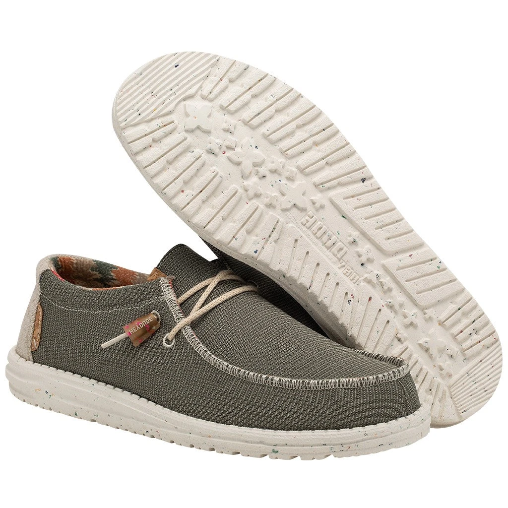 Hey Dude Men's Wally Eco Sox Algae Slip On Shoes 112478354 Hey Dude Men's Wally Eco Sox Algae Slip On Shoes 112478354 -Ariat Shop 112478354 WALLY ECO SOX ALGAE LEFT 33