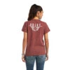 Ariat® Ladies R.E.A.L™ Longhorn Roasted Russet T-Shirt 10040621