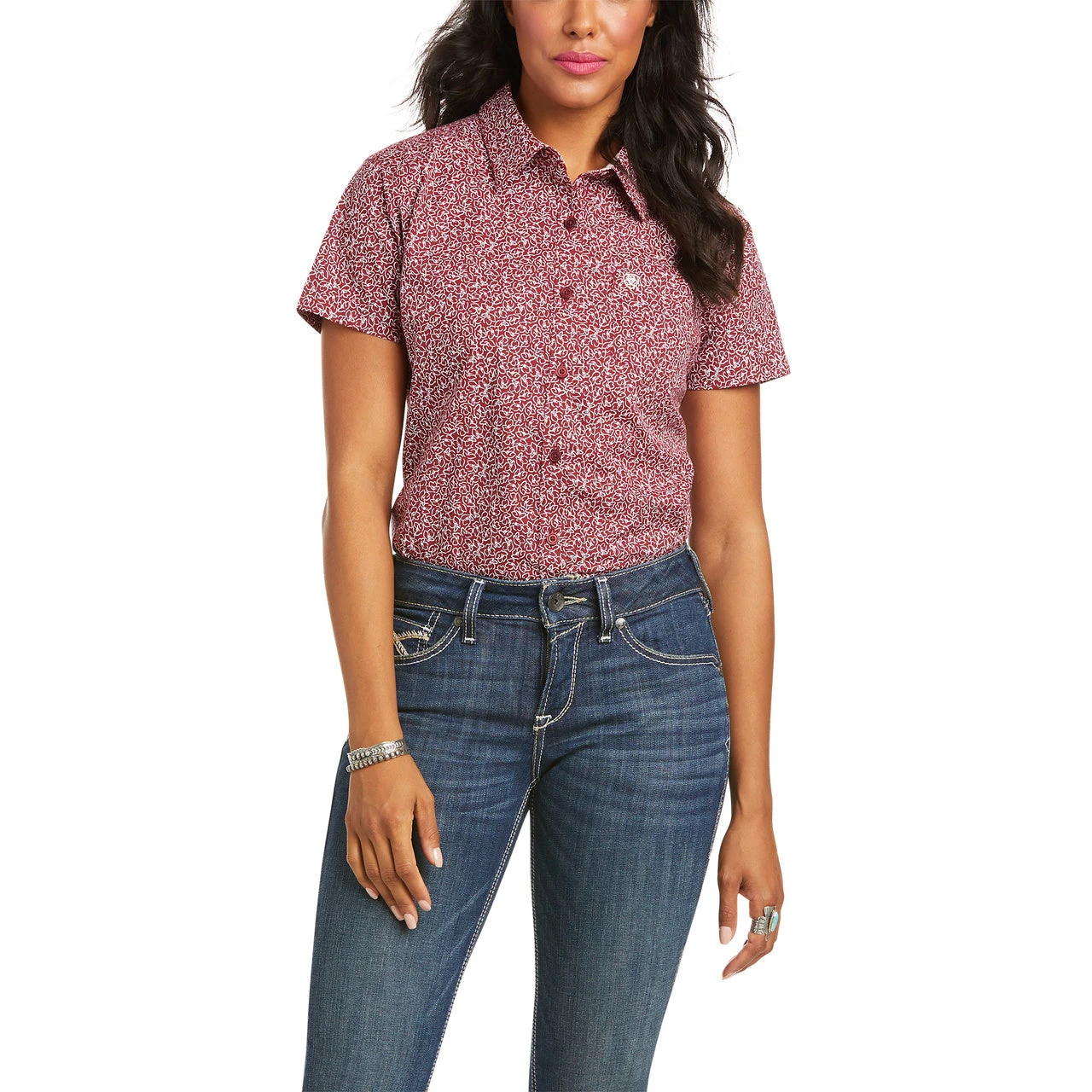 Ariat Women's Kirby Short Sleeve Button Up Shirt 10036235 Ariat Women's Kirby Short Sleeve Button Up Shirt 10036235 -Ariat Shop 1280 Y87U8u99zfl5