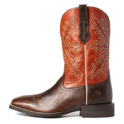 Ariat Men's Qualifier Wicker & Orange Boom Boots 10035900 -Ariat Shop 1280 orIydZ74UU79