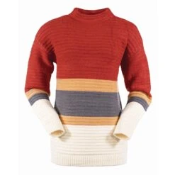 Outback Trading Company Ladies Charlotte Barn Red Sweater 40216-BRD