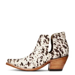 Ariat Ladies Dixon Brown & White Cowhide Ankle Bootie 10033882 -Ariat Shop 57 3601b70c 413c 4a9b a694 6370711223e5