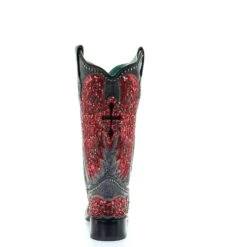 Corral Boots Corral Ladies Black & Red Wings, Cross Overlay & Studs Boots A3744 -Ariat Shop 57 b6574aa9 c64a 4236 ad1e e3c63b6a64a9