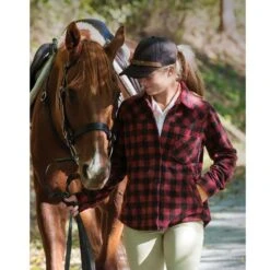 Outback Trading Womens Wine Fleece Big Shirt 4267-WIN