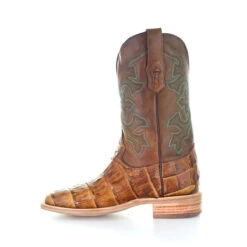 Corral Boots Corral Men's Antique Saddle Caiman Leather Boots A4055 -Ariat Shop A4055 3