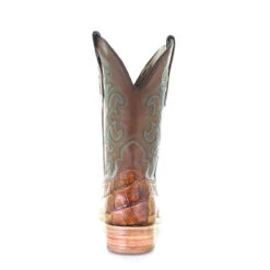 Corral Boots Corral Men's Antique Saddle Caiman Leather Boots A4055 -Ariat Shop A4055 4