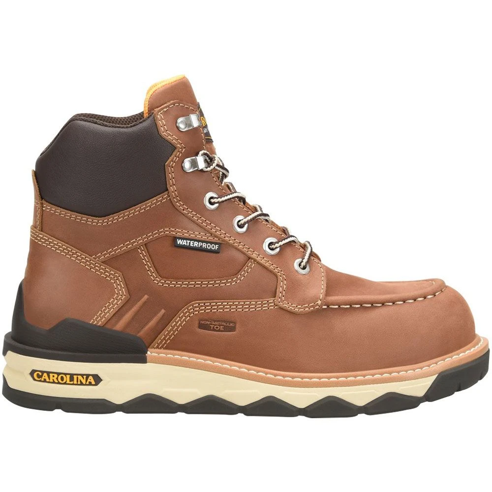 Carolina Men's 6" Guardian Waterproof Moc Composite Toe Work Boots CA7834 Carolina Men's 6" Guardian Waterproof Moc Composite Toe Work Boots CA7834 -Ariat Shop CR CA7834 DBR2