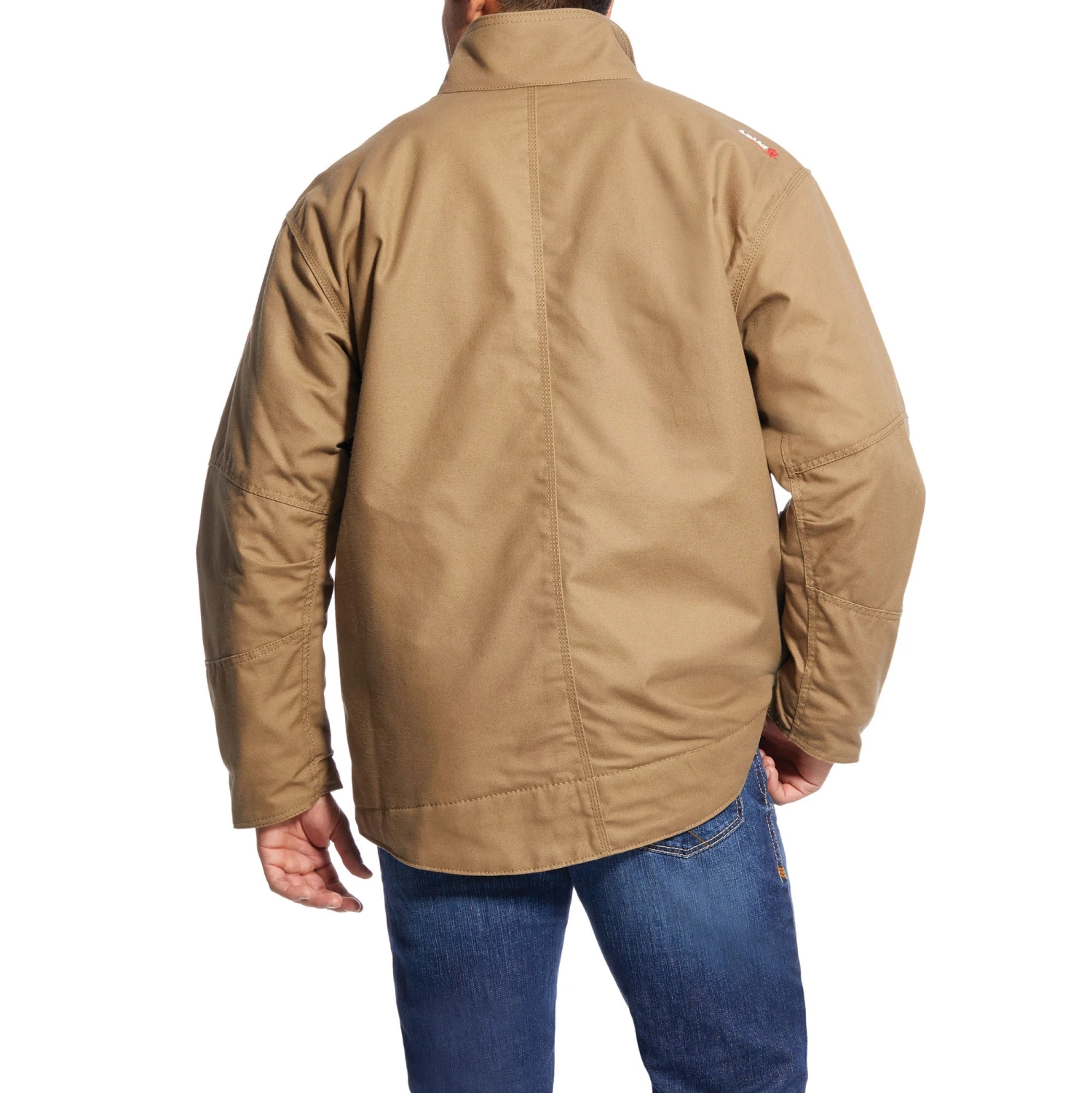Ariat® Men's FR Workhorse Field Khaki Insulated Jacket 10024029 Ariat® Men's FR Workhorse Field Khaki Insulated Jacket 10024029 -Ariat Shop F18 MNS WORK Sullivan 10024029 back