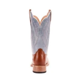 Ariat® Ladies Gingersnap & Baby Blue PrimeTime Western Boot 10025032 -Ariat Shop F18 WNS Prime Time Simmons 10025032 heel