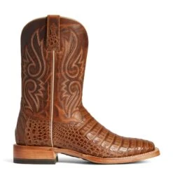 Ariat® Men's Relentless Denton Carmel Tan Exotic Boots 10035923 -Ariat Shop F21 MNS WEST 10035923 side11