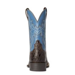 Ariat Men's Sport Sow Country Clear Blue Western Boots 10038361 -Ariat Shop F21 MNS WEST 10038361 heel