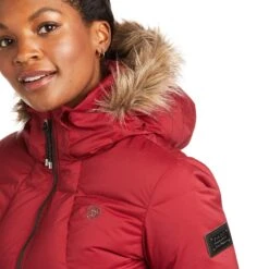 Ariat® Ladies Altitude Down Red Rhubard Jacket 10037471 -Ariat Shop F21 WMS ENGL 10037471 detail01