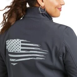 Ariat Ladies Team Patriot Concealed Carry India Ink Jacket 10037438 -Ariat Shop F21 WMS WEST 10037438 detail01 plus