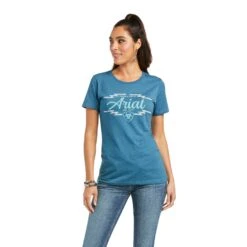 AriatĀ® Ladies South Western SS T-Shirt 10037789