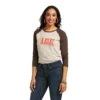 Ariat® Ladies REAL Graphic Long Sleeve T-Shirt 10038060