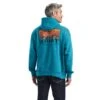 Ariat® Men's Desert Sun Ocean Depths Hooded Sweatshirt 10041726