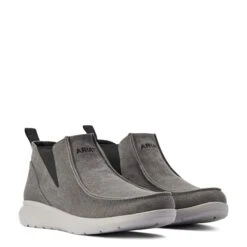 Ariat Men's Hilo Midway Charcoal Grey Slip On Shoes 10042397 -Ariat Shop F22 MNS WEST 10042397 pair