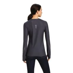 Ariat® Ladies Lumina Logo Ebony Long Sleeve T-Shirt 10041256 -Ariat Shop F22 WMS ENGL 10041256 back 55c34eb7 74fd 4613 8b47 54e64edbc68e