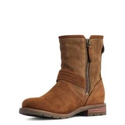 Ariat® Ladies Savannah Waterproof Roasted Toffee Country Boot 10042452 -Ariat Shop F22 WMS ENGL 10042452 medial