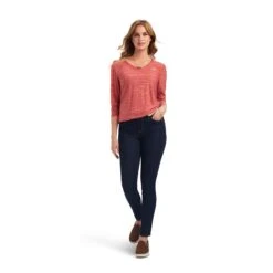 Ariat® Women's Laguna Long Sleeve Bossa Nova Shirt 10041607 -Ariat Shop F22 WMS WEST 10041607 full