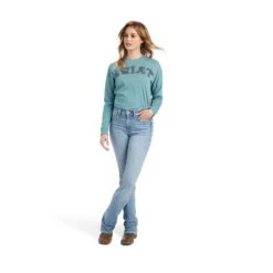 Ariat® Ladies R.E.A.L™ Oversized Arctic Shirt 10042148 -Ariat Shop F22 WMS WEST 10042148 full
