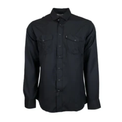 Hooey Ladies SOL Black Snap Button Down Shirt HT1613BK