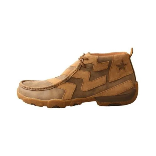 Twisted X® Men's Bomber Brown Lace Up Chukka Driving Moc MDM0089 Twisted X® Men's Bomber Brown Lace Up Chukka Driving Moc MDM0089 -Ariat Shop MDM0089 3