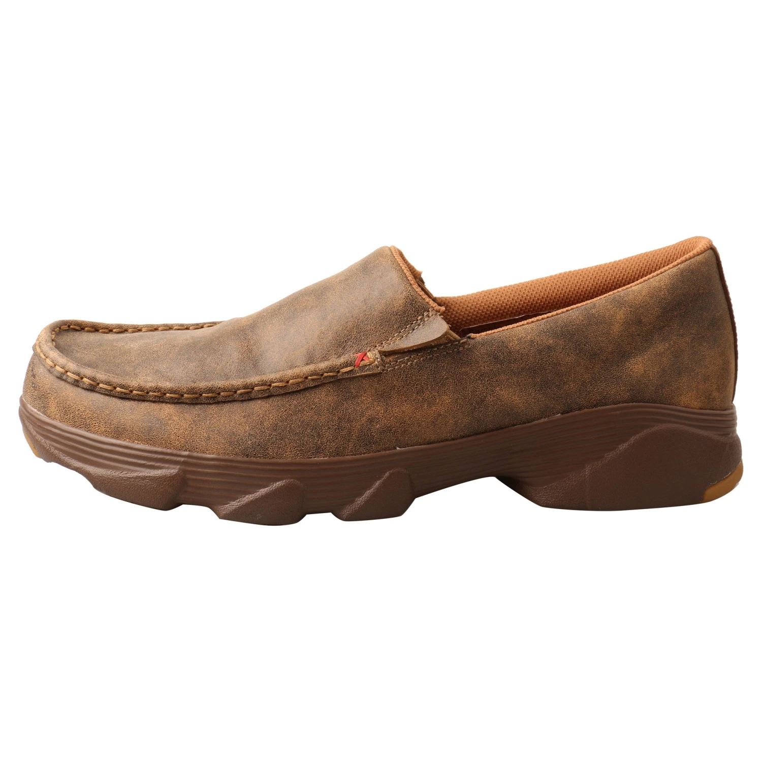 Twisted X Men's Bomber Brown Slip-On Crossover Moc Shoes MIE0001 Twisted X Men's Bomber Brown Slip-On Crossover Moc Shoes MIE0001 -Ariat Shop MIE0001 4