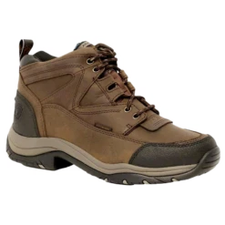 Ariat® Men's Terrain Distressed Brown Waterproof Boots 10024945