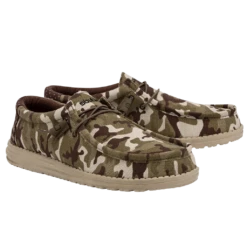 Hey Dude® Wally Men's Camo USA Flag Slip On Shoe 110067037