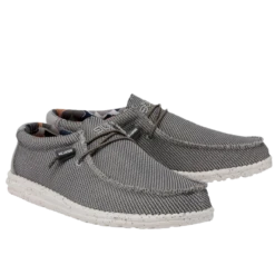 Hey Dude® Men's Wally Sox Asphalt Shoes 110352167