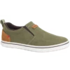 XTRATUF Men's Sharkbyte Canvas Olive Green Waterproof Slip On Shoes XSB-300