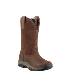Ariat Ladies Terrain Pull-On H2O Brown Waterproof Boot 10011845