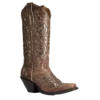 Ariat® Ladies Crackled Taupe & Gunmetal Divine Boots 10034110